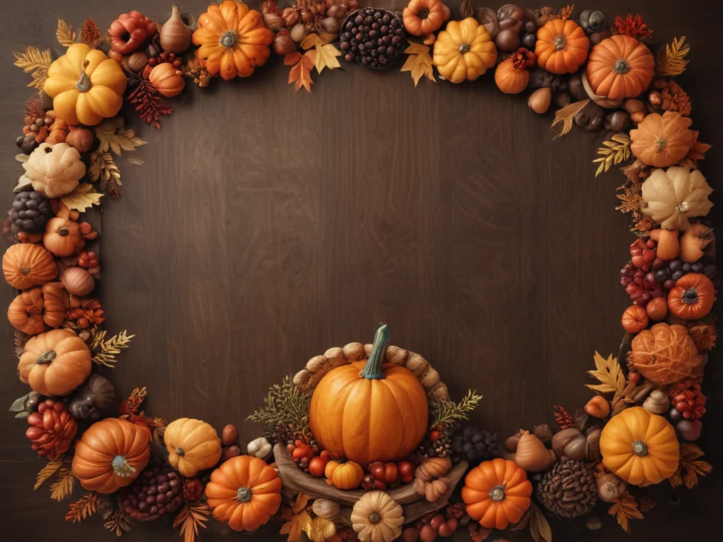 thanksgiving background aesthetic