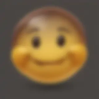 transparent smile emoji
