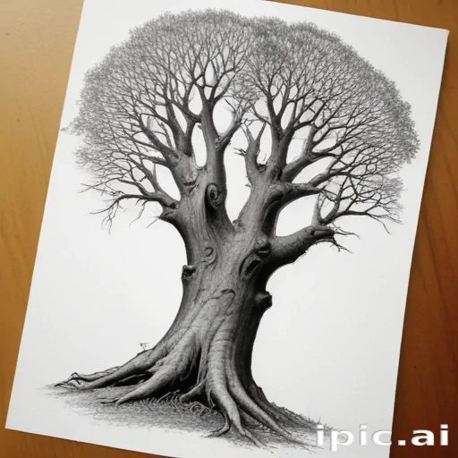dead tree drawings