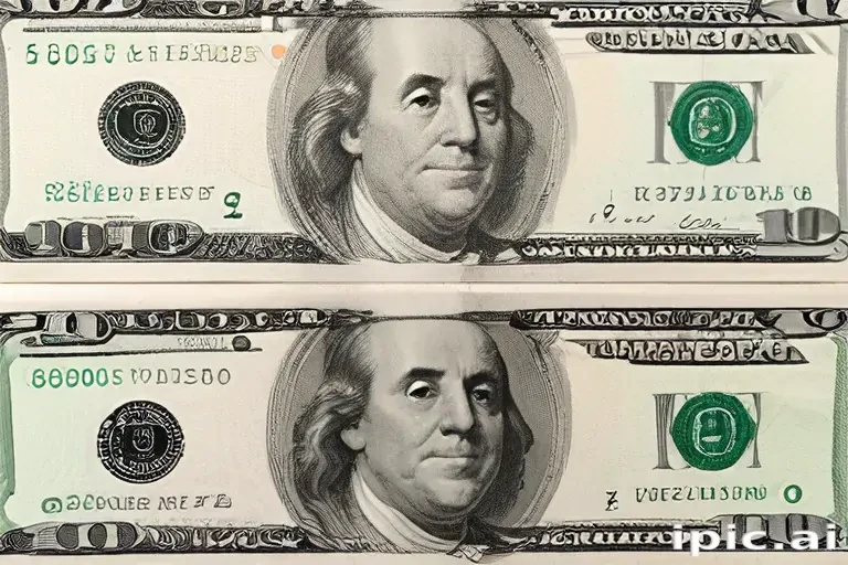 money with transparent background