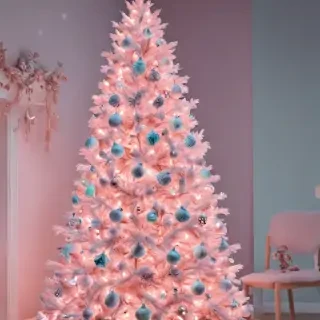 pastel aesthetic christmas wallpaper
