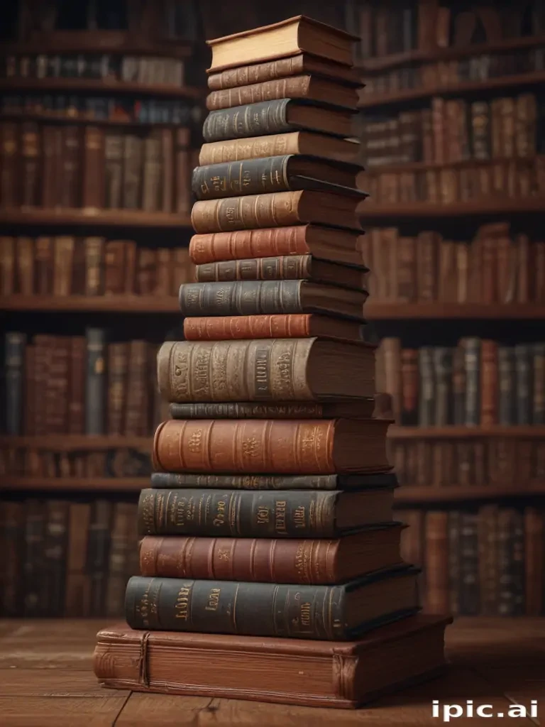 bookstack clipart