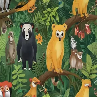 rainforest animals
