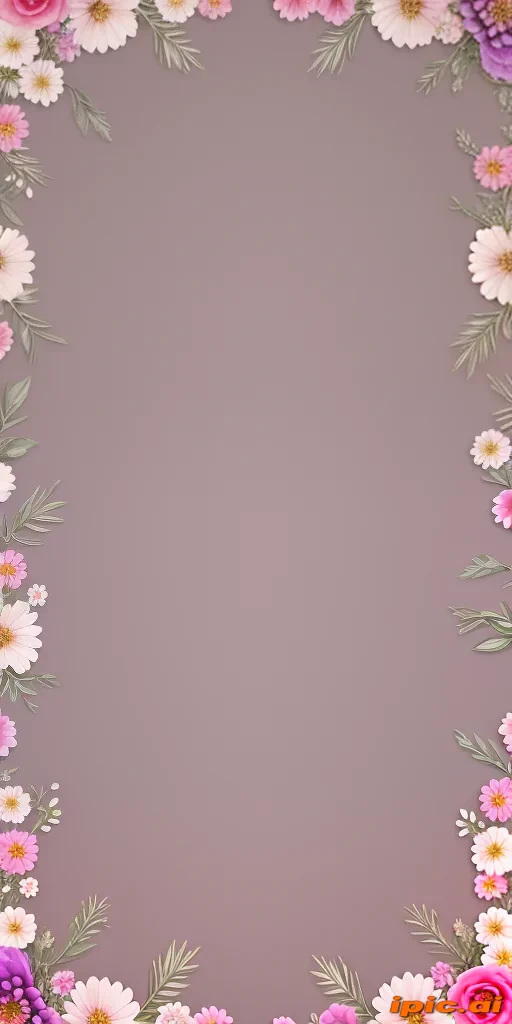 aesthetic flower background