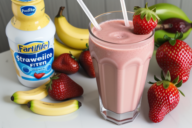 fairlife protein shake strawberry banana