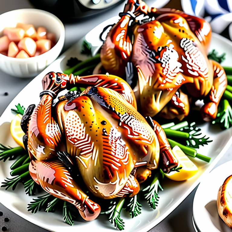 cornish hen air fryer recipe