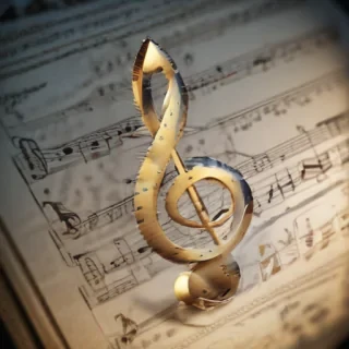 music note transparent