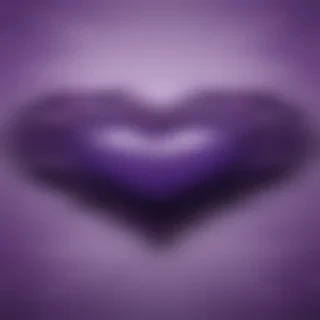 wallpaper purple heart