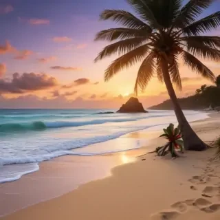 beach christmas wallpaper