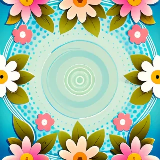 cute flower background