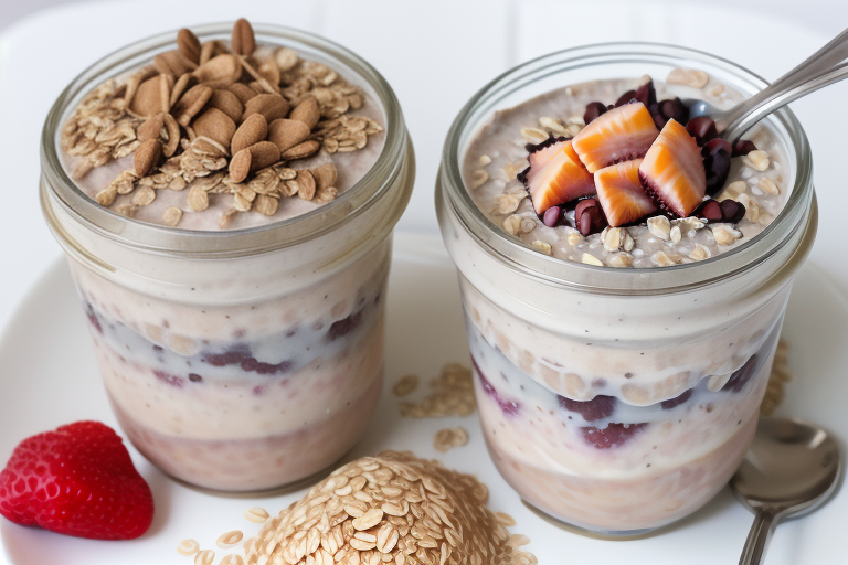 overnight oats with pudding mix