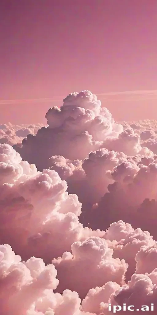 pink cloud background