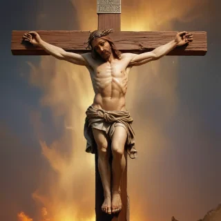 pics of jesus on the cross