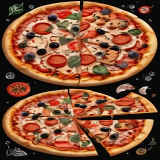 transparent pizza clipart