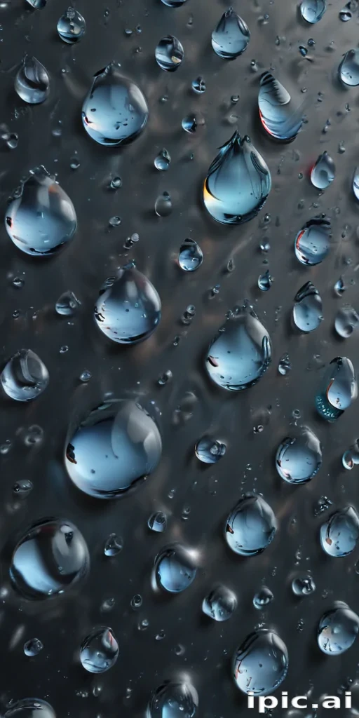 water droplets png transparent