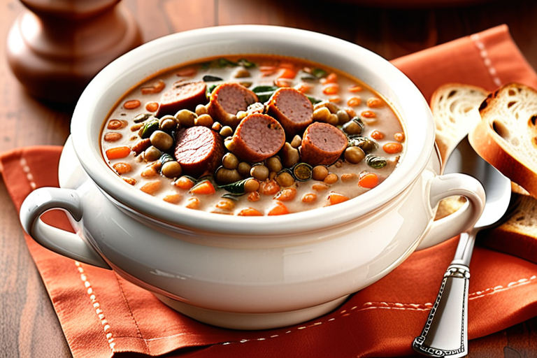 carrabba's lentil soup with sausage recipe