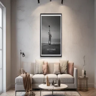 free wall art mockup