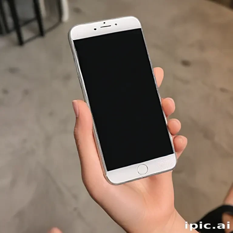 person holding phone
