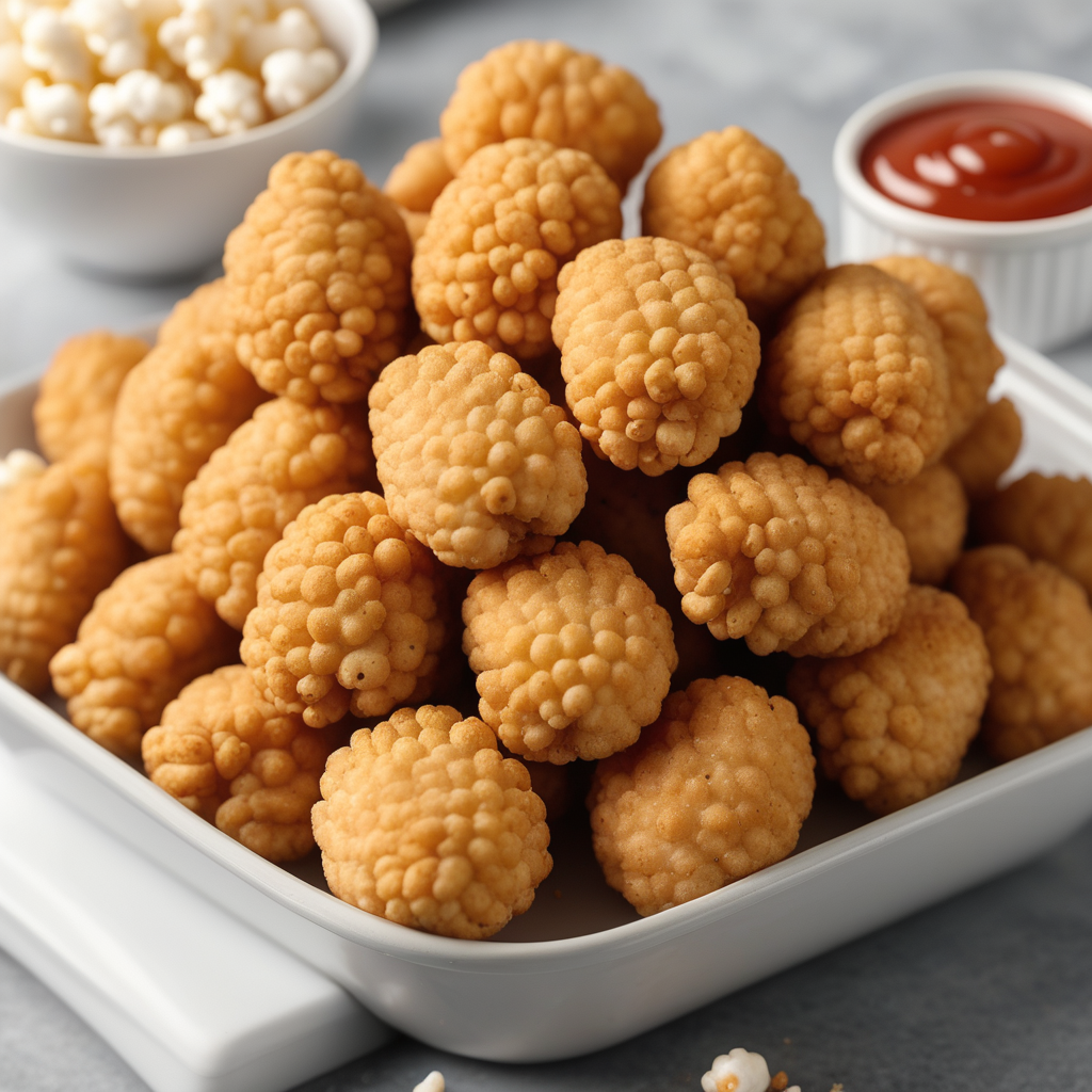 air fry frozen popcorn chicken
