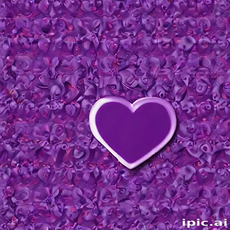 purple wallpaper heart
