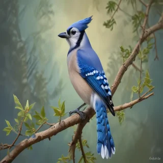 blue jay bird