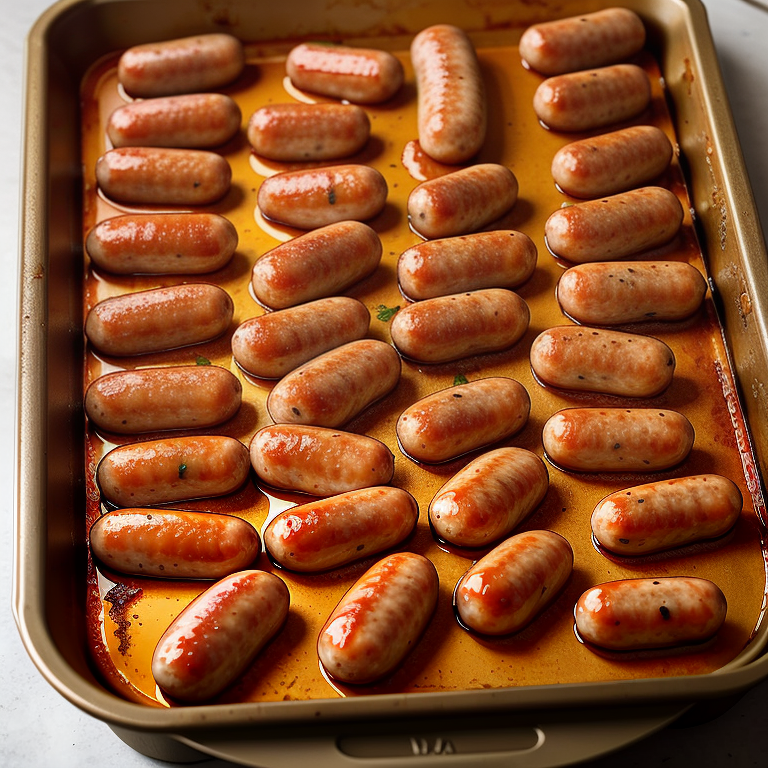 how long to cook chicken sausage in oven