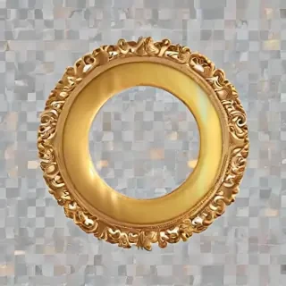 gold circle png