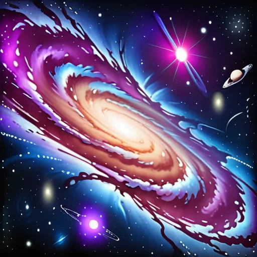 space galaxy background