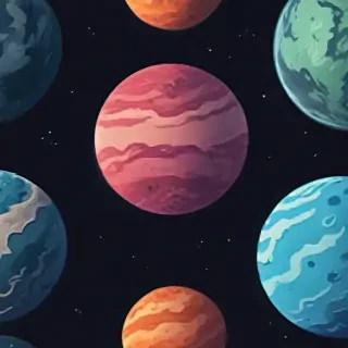 planet background