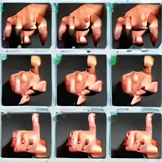 finger pointing png