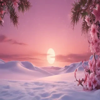 christmas background pink