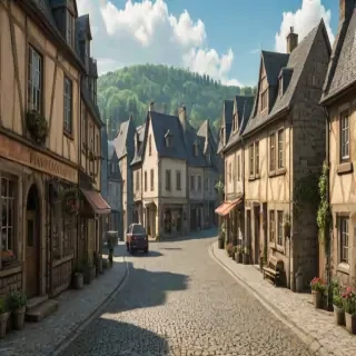 town background