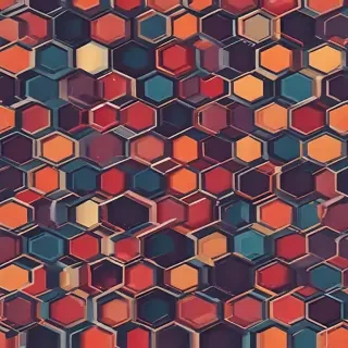 hexagon pattern png