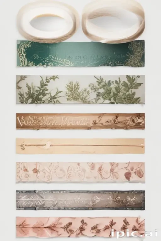 transparent washi tape png
