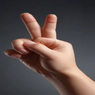 finger pointing png