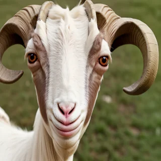 goat eyes