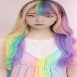 pastel rainbow bg