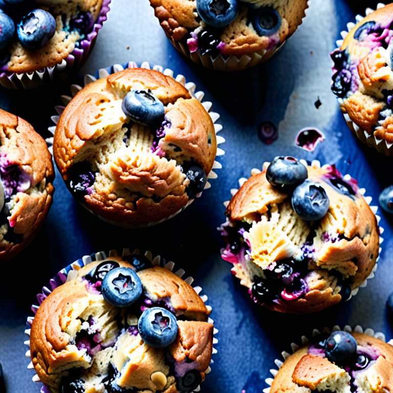 gluten free banana blueberry muffins