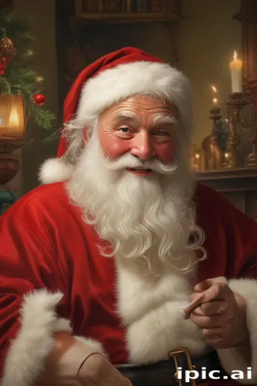 vintage santa image