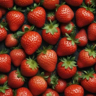 strawberry background aesthetic
