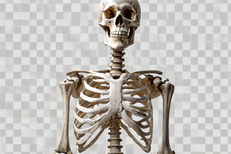 skeleton transparent background