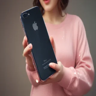 holding a phone