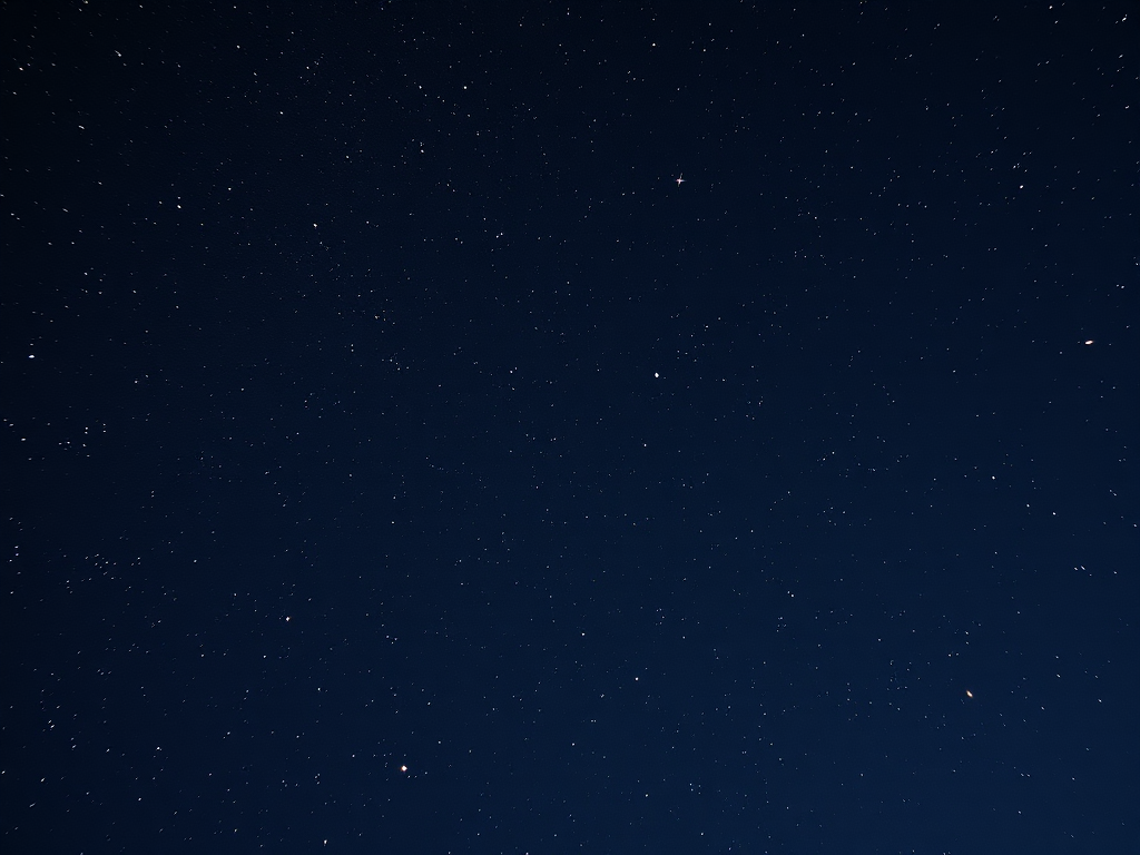 Generate a high-resolution night sky image filled with stars using a DSLR camera, 24mm lens, f/2.8 aperture, ISO 3200, 30-second exposure, capturing a wide-angle view for enhanced clarity and detail.