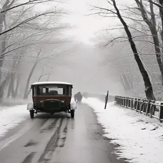 vintage winter pictures