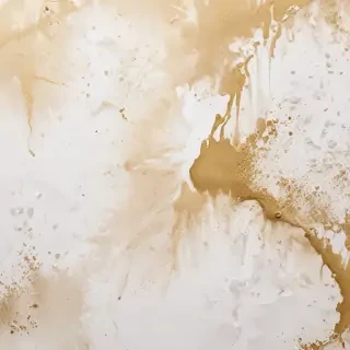 gold and white background