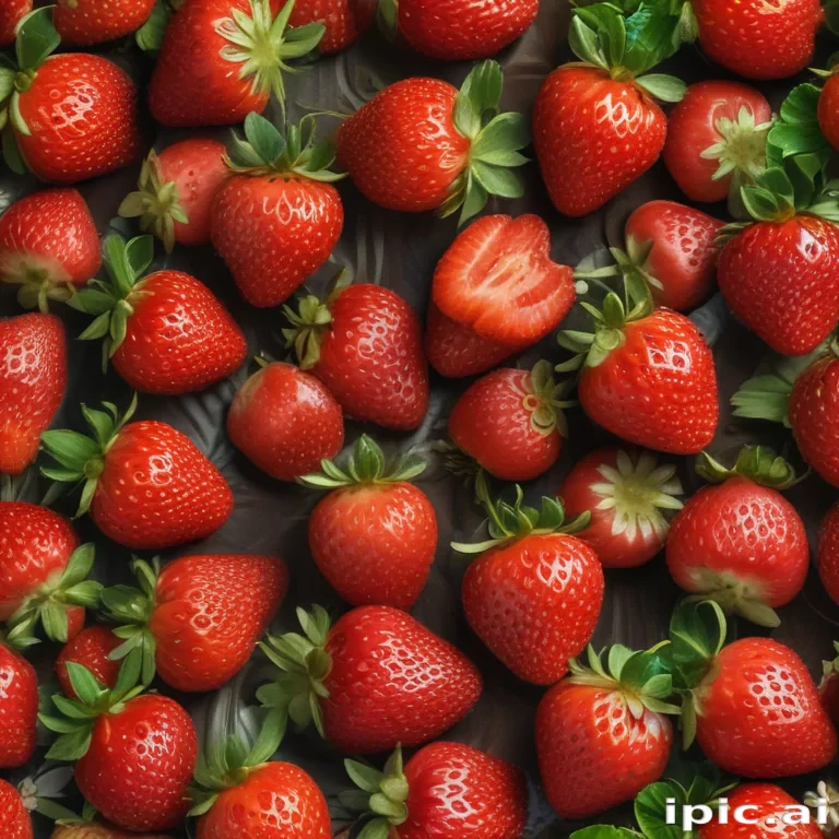 strawberry background aesthetic