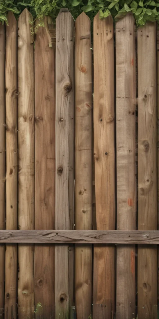 wood fence png
