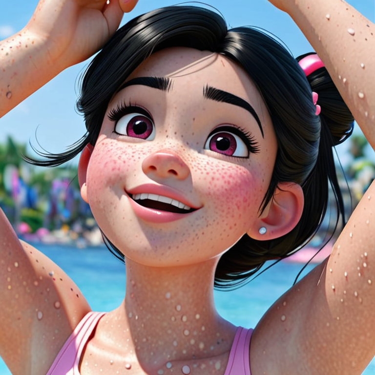 Free Ai Image Generator High Quality And 100 Unique Images Ipicai — Disney Women Arms Up 8146