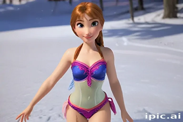 frozen anna bikini