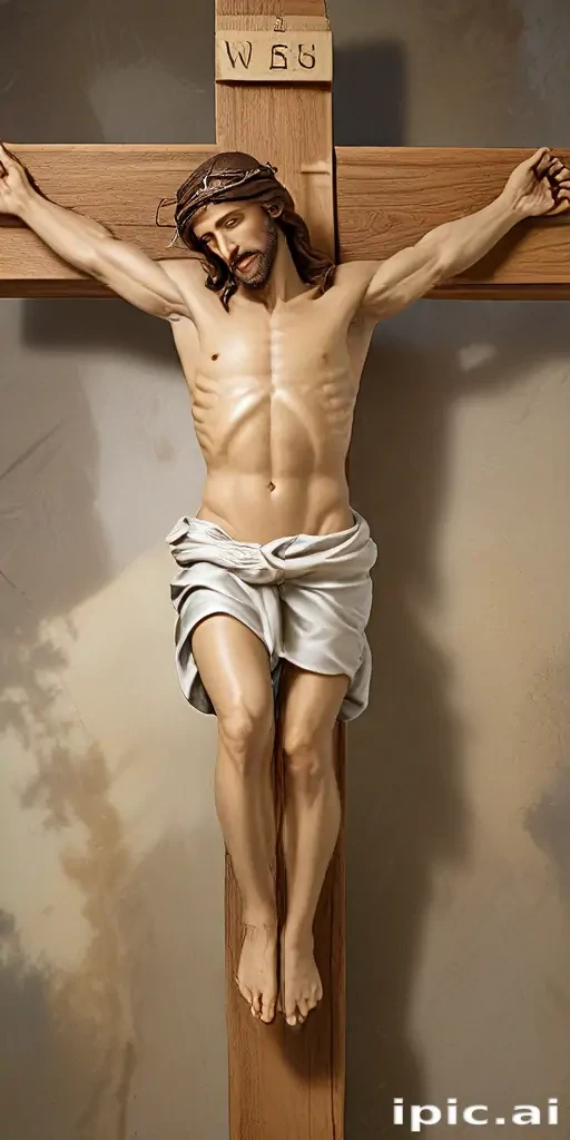 pictures of jesus on a cross